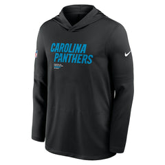 Carolina Panthers Nike Sideline Pure Fury Performance Long Sleeve Hoodie T-Shirt