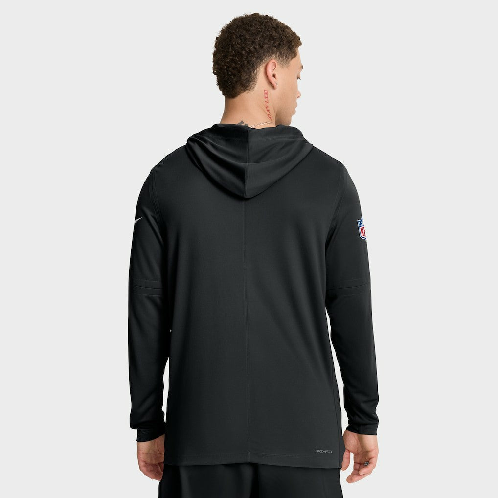Cincinnati Bengals Nike Sideline Pure Fury Performance Long Sleeve Hoodie T-Shirt