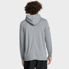 Detroit Lions Nike Sideline Pure Fury Performance Long Sleeve Hoodie T-Shirt