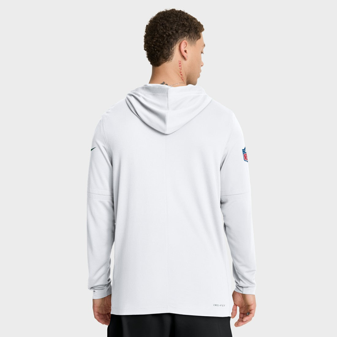 Green Bay Packers Nike Sideline Pure Fury Performance Long Sleeve Hoodie T-Shirt