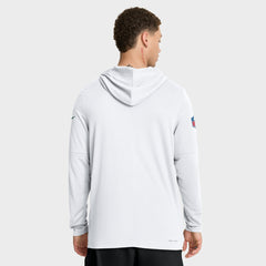 Green Bay Packers Nike Sideline Pure Fury Performance Long Sleeve Hoodie T-Shirt