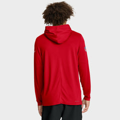 Kansas City Chiefs Nike Sideline Pure Fury Performance Long Sleeve Hoodie T-Shirt