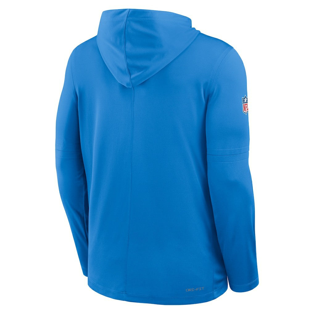 Los Angeles Chargers Nike Sideline Pure Fury Performance Long Sleeve Hoodie T-Shirt
