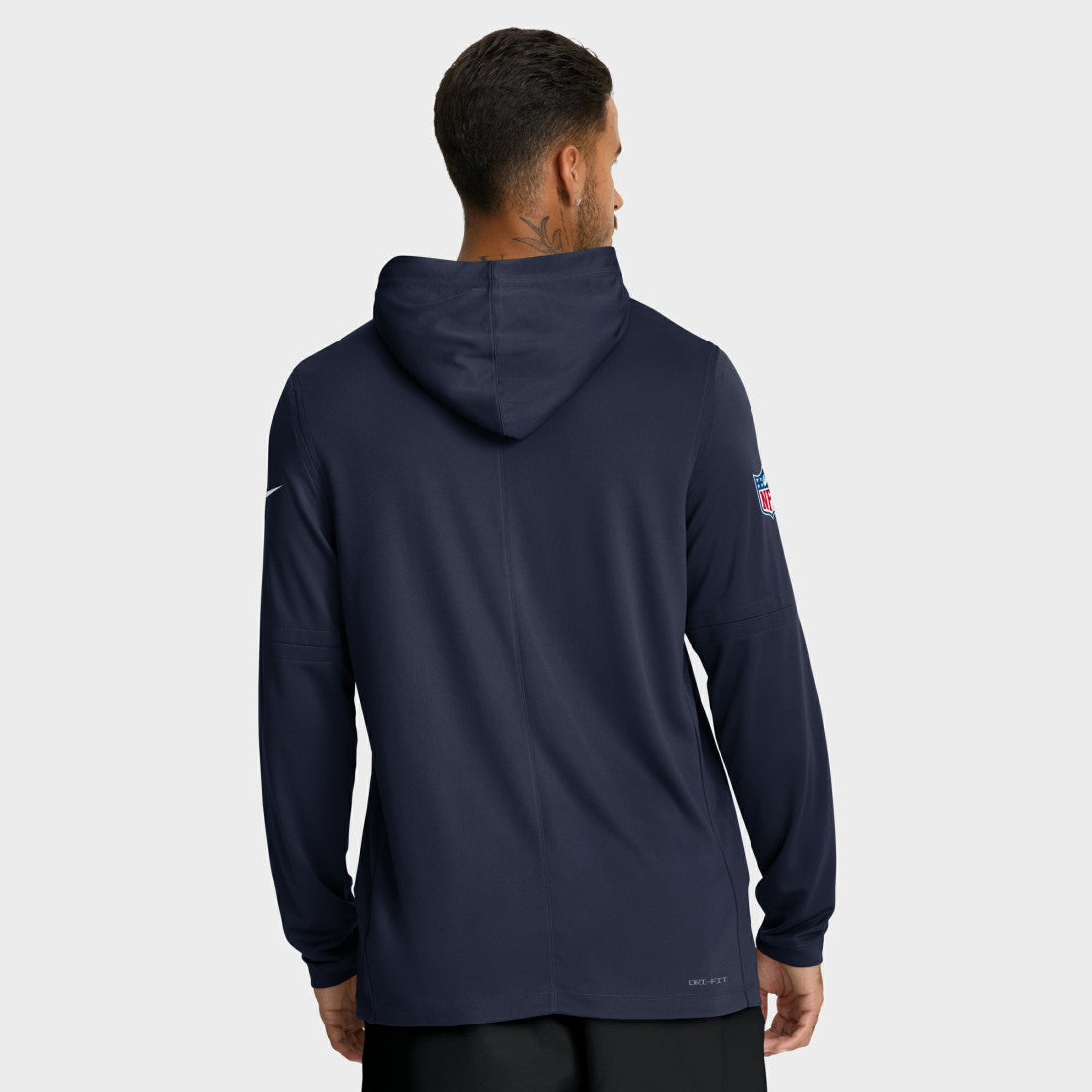 Seattle Seahawks Nike Sideline Pure Fury Performance Long Sleeve Hoodie T-Shirt
