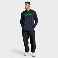 Seattle Seahawks Nike Sideline Pure Fury Performance Long Sleeve Hoodie T-Shirt
