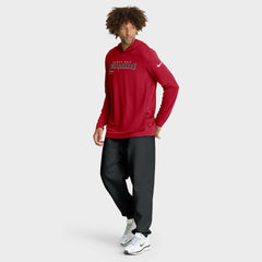 Tampa Bay Buccaneers Nike Sideline Pure Fury Performance Long Sleeve Hoodie T-Shirt