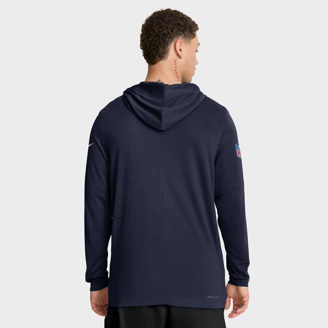 Tennessee Titans Nike Sideline Pure Fury Performance Long Sleeve Hoodie T-Shirt