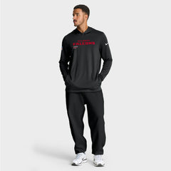 Atlanta Falcons Nike Sideline Pure Fury Performance Long Sleeve Hoodie T-Shirt