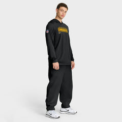 Washington Commanders Nike Sideline Pure Fury Performance Long Sleeve Hoodie T-Shirt