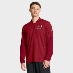 Arizona Cardinals Nike Sideline Dri-FIT Half-Zip Pullover