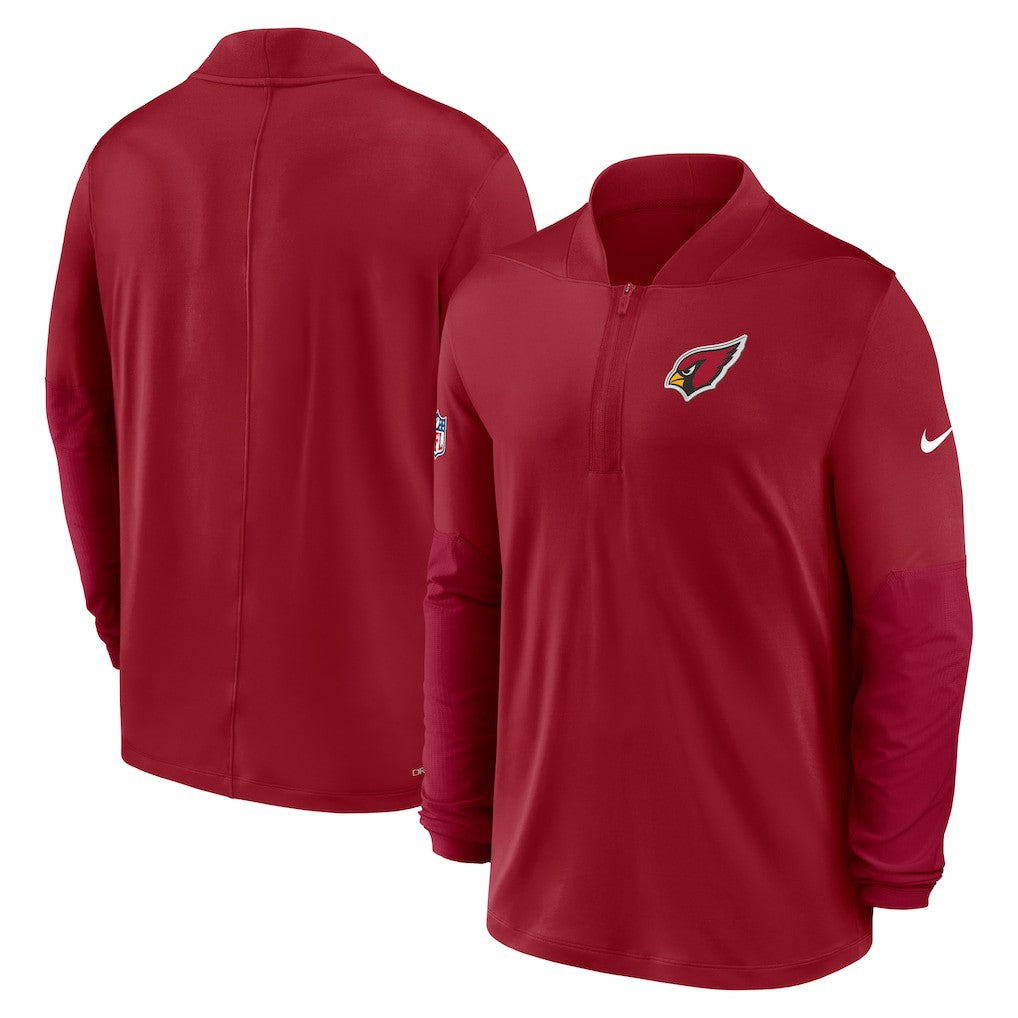 Arizona Cardinals Nike Sideline Dri-FIT Half-Zip Pullover