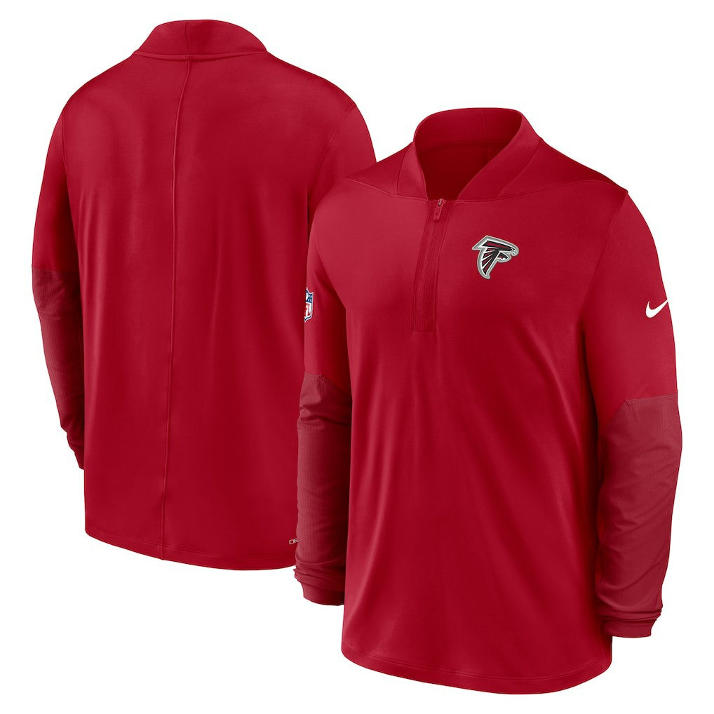 Atlanta Falcons Nike Sideline Dri-FIT Half-Zip Pullover
