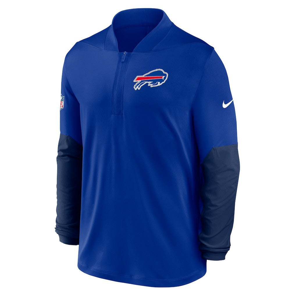 Buffalo Bills Nike Sideline Dri-FIT Half-Zip Pullover