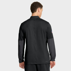 Carolina Panthers Nike Sideline Dri-FIT Half-Zip Pullover