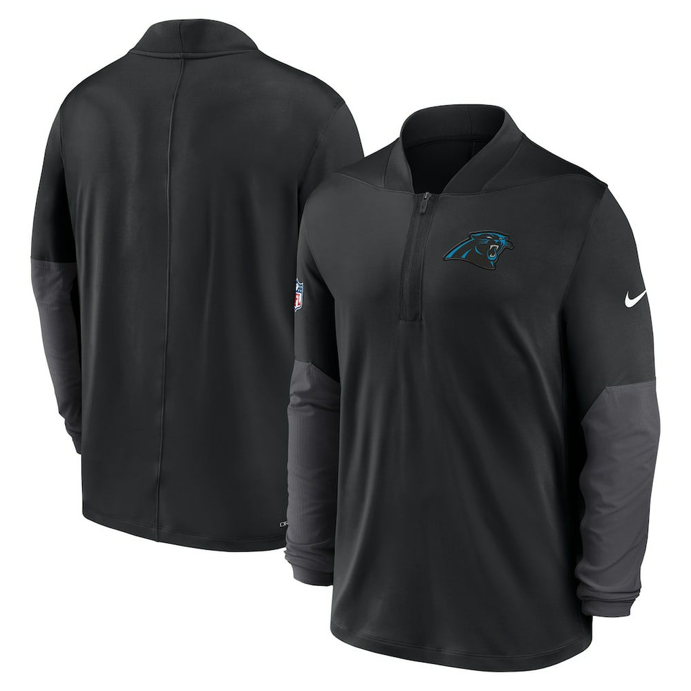 Carolina Panthers Nike Sideline Dri-FIT Half-Zip Pullover