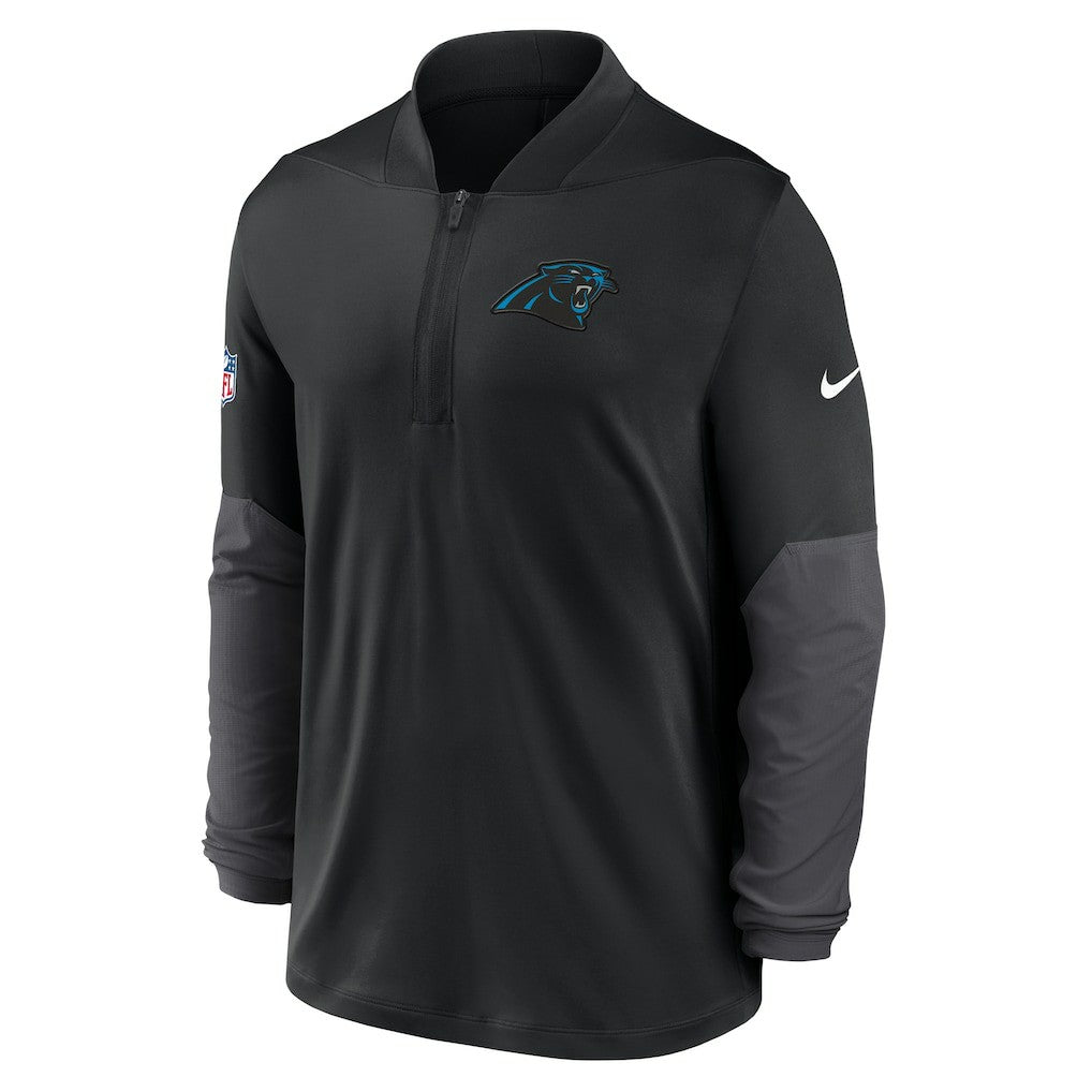 Carolina Panthers Nike Sideline Dri-FIT Half-Zip Pullover