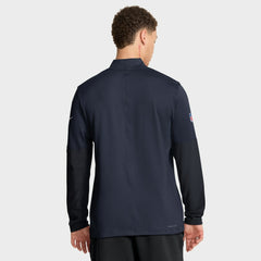 Chicago Bears Nike Sideline Dri-FIT Half-Zip Pullover