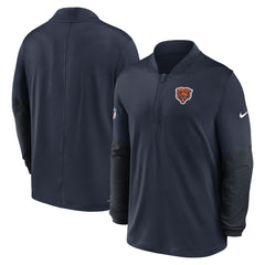 Chicago Bears Nike Sideline Dri-FIT Half-Zip Pullover