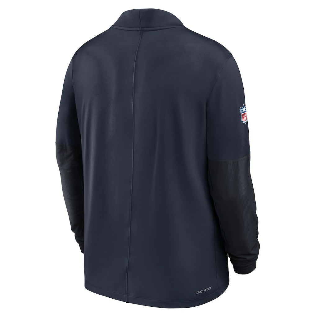 Chicago Bears Nike Sideline Dri-FIT Half-Zip Pullover