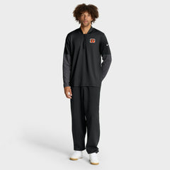 Cincinnati Bengals Nike Sideline Dri-FIT Half-Zip Pullover