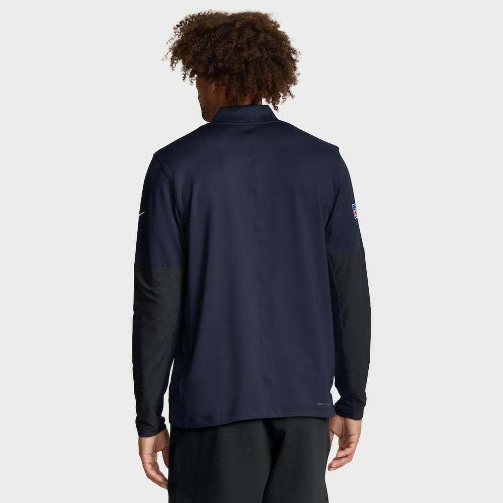 Dallas Cowboys Nike Sideline Dri-FIT Half-Zip Pullover