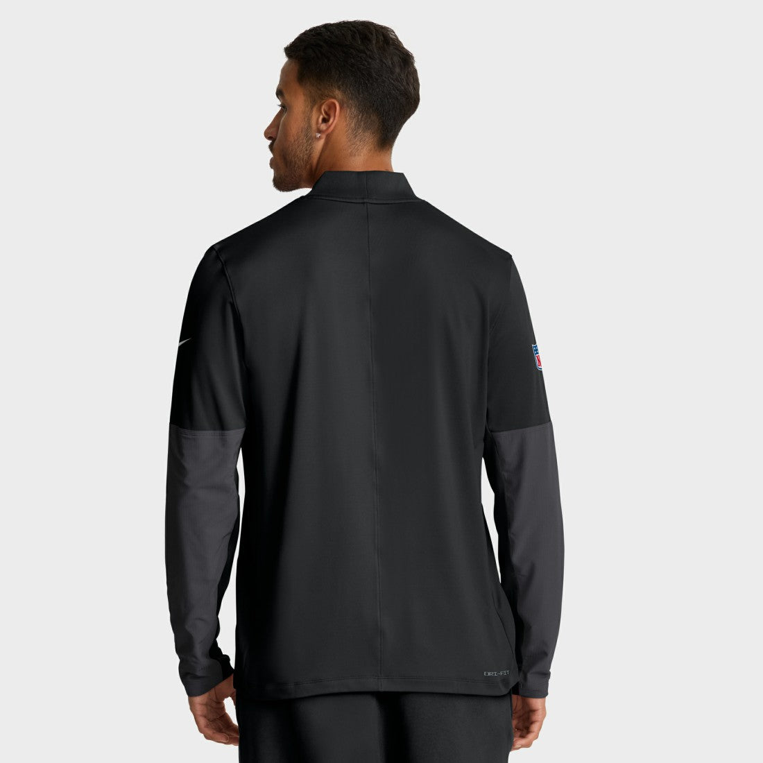 Detroit Lions Nike Sideline Dri-FIT Half-Zip Pullover