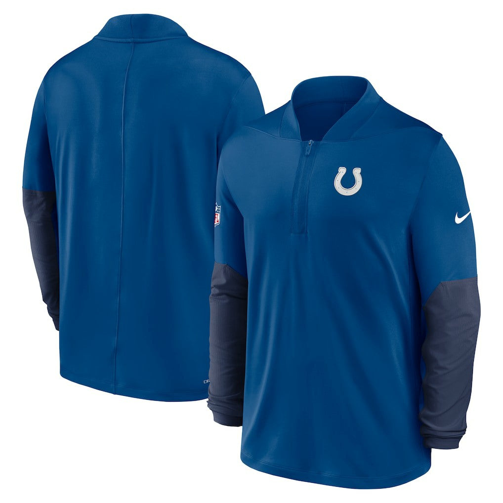 Indianapolis Colts Nike Sideline Dri-FIT Half-Zip Pullover