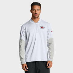 Kansas City Chiefs Nike Sideline Dri-FIT Half-Zip Pullover