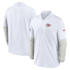 Kansas City Chiefs Nike Sideline Dri-FIT Half-Zip Pullover