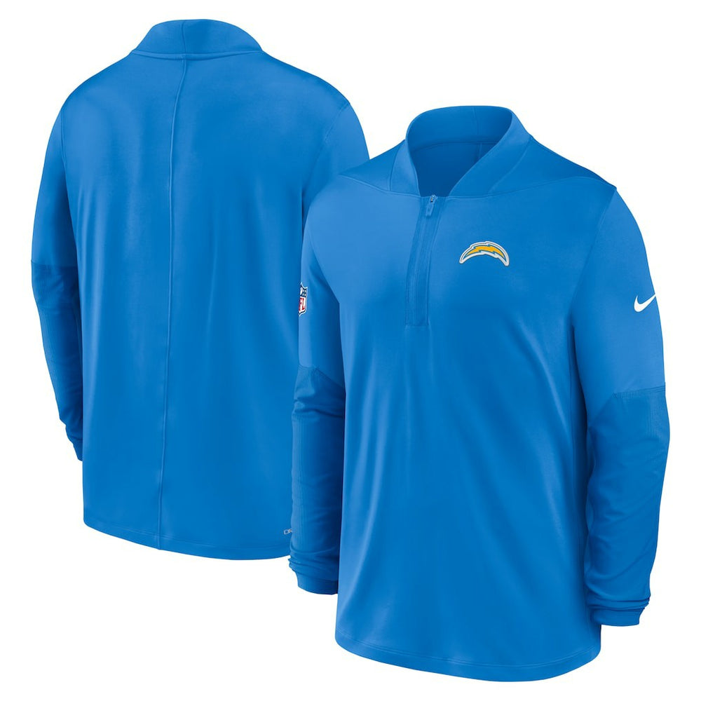 Los Angeles Chargers Nike Sideline Dri-FIT Half-Zip Pullover