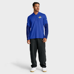 Los Angeles Rams Nike Sideline Dri-FIT Half-Zip Pullover