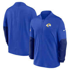 Los Angeles Rams Nike Sideline Dri-FIT Half-Zip Pullover