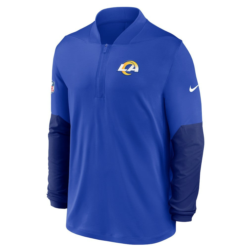 Los Angeles Rams Nike Sideline Dri-FIT Half-Zip Pullover