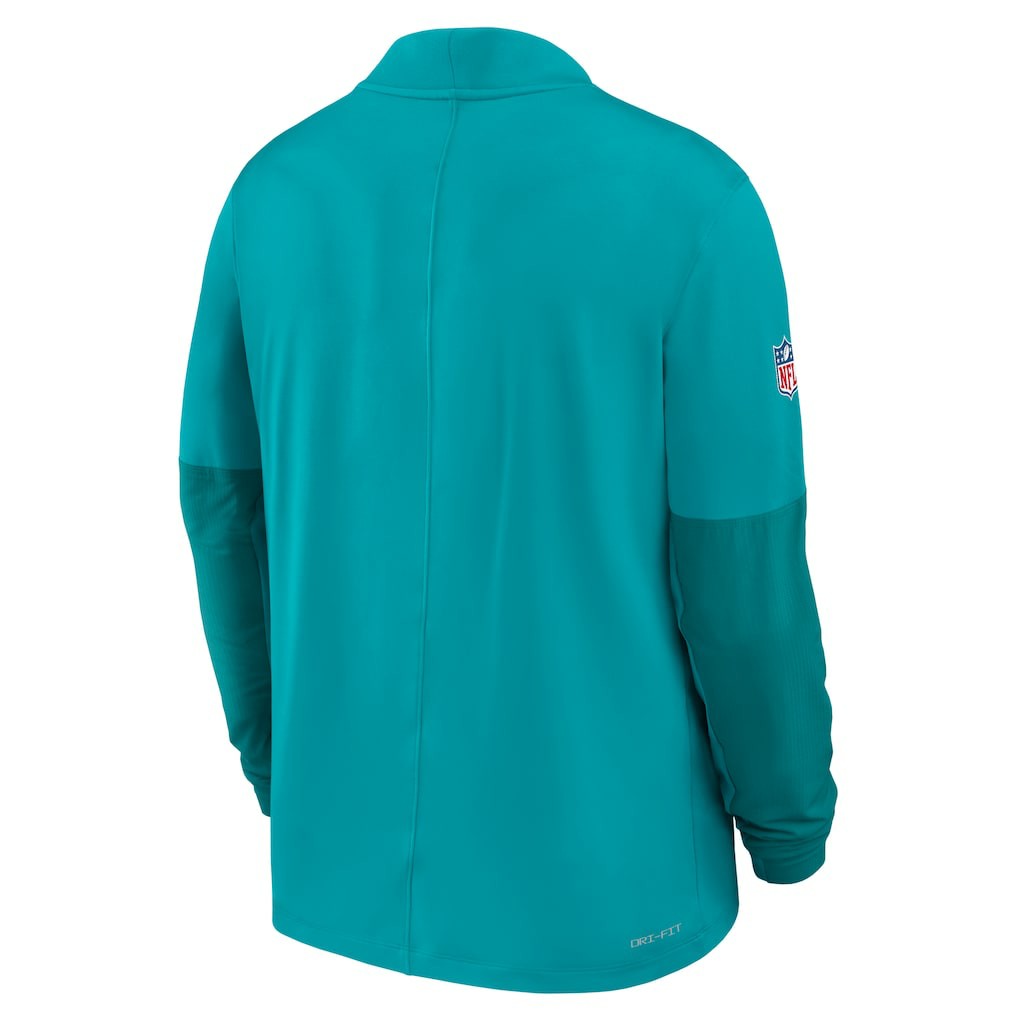 Miami Dolphins Nike Sideline Dri-FIT Half-Zip Pullover