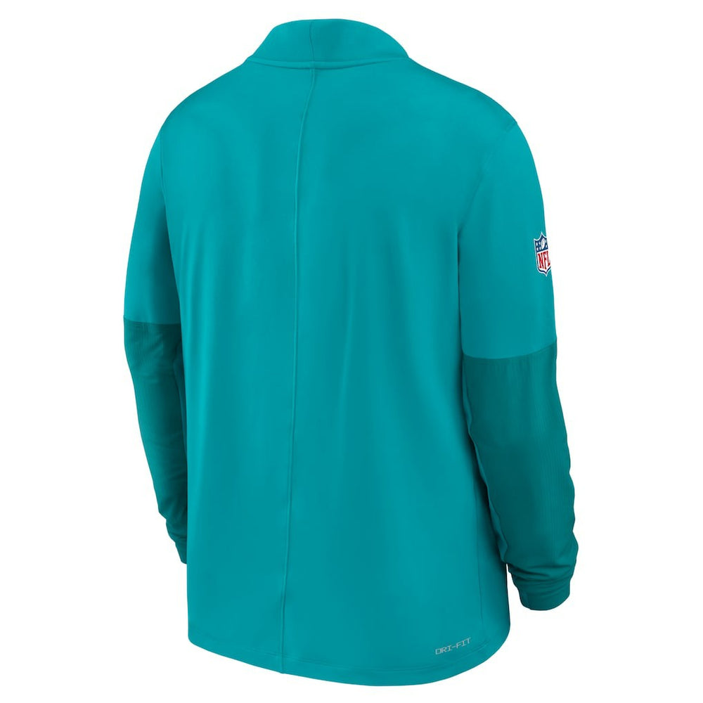 Miami Dolphins Nike Sideline Dri-FIT Half-Zip Pullover