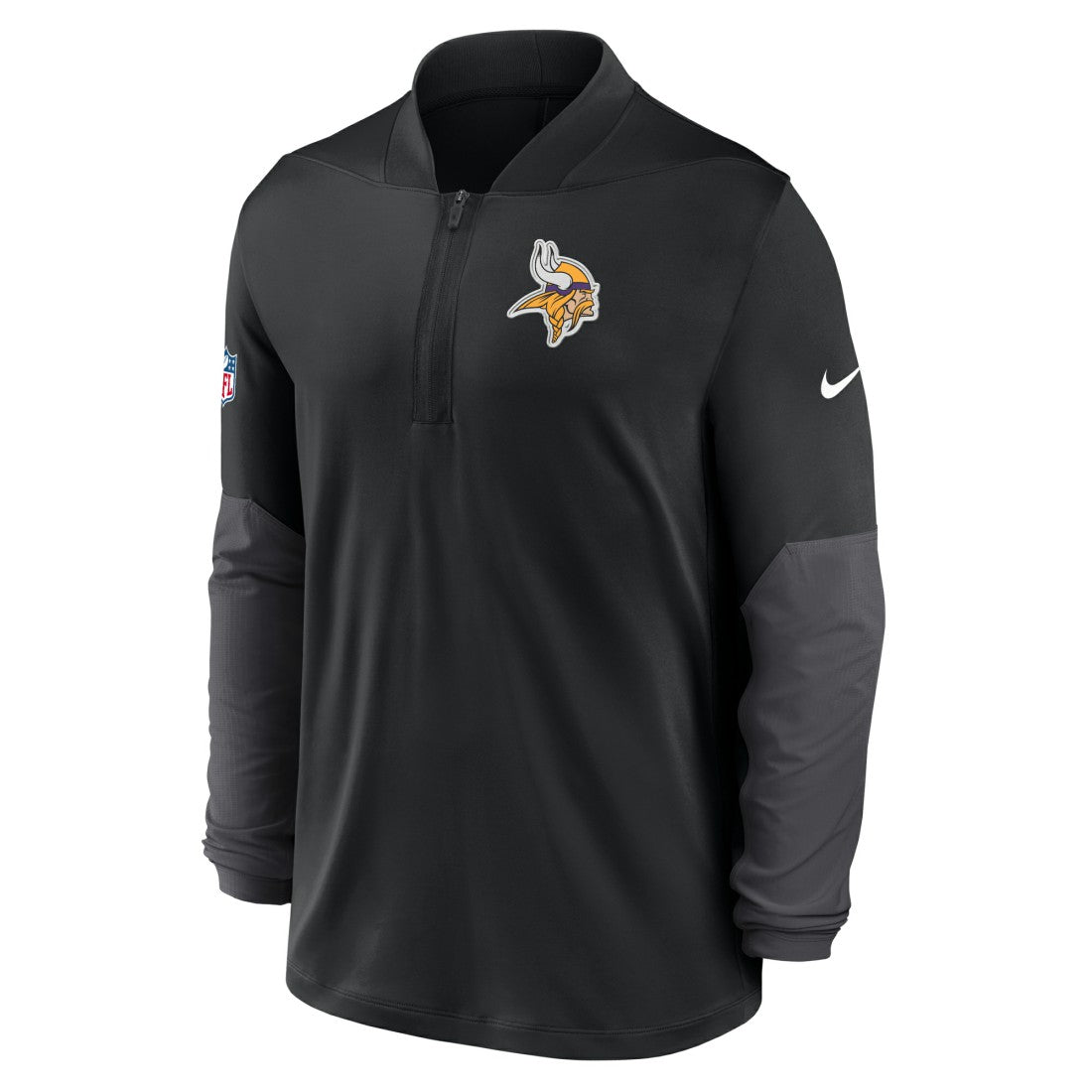 Minnesota Vikings Nike Sideline Dri-FIT Half-Zip Pullover