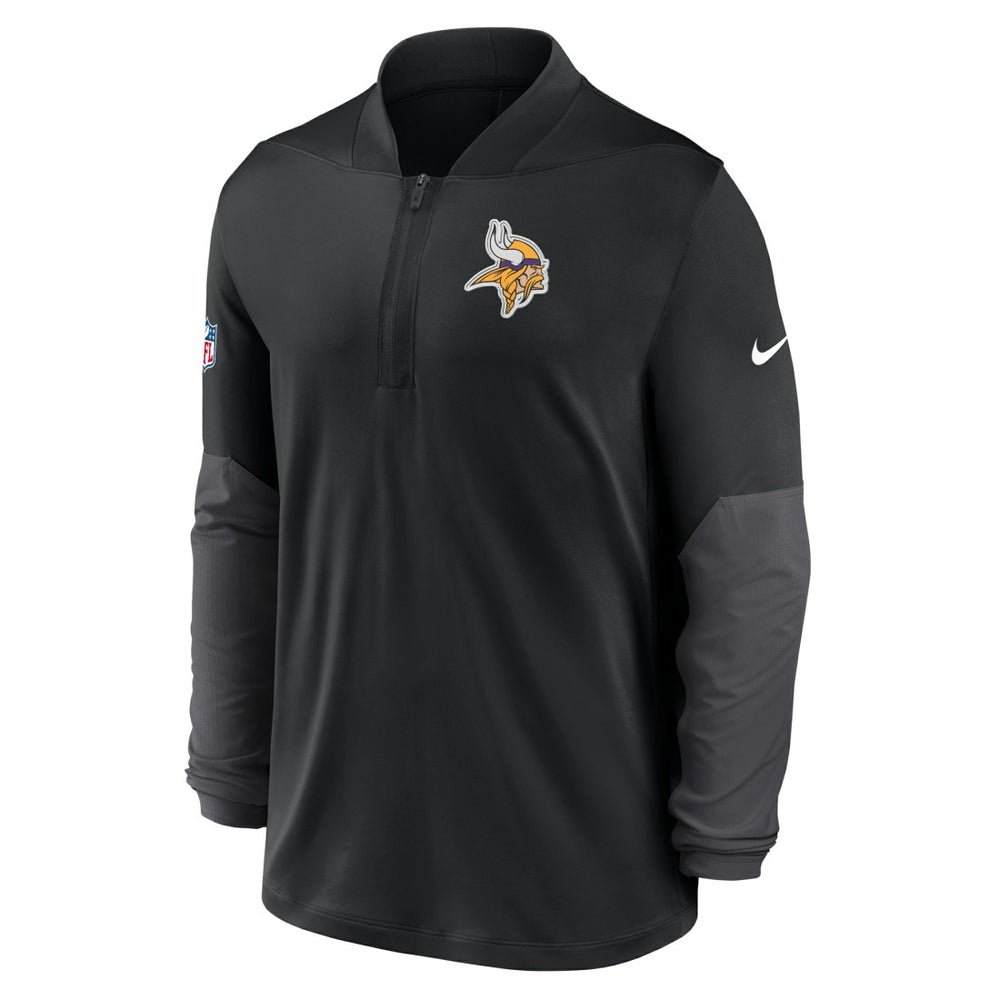 Minnesota Vikings Nike Sideline Dri-FIT Half-Zip Pullover