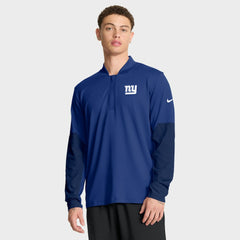 New York Giants Nike Sideline Dri-FIT Half-Zip Pullover