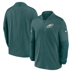 Philadelphia Eagles Nike Sideline Dri-FIT Half-Zip Pullover