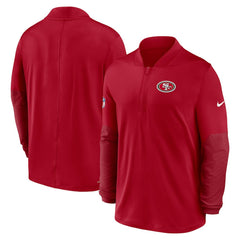 San Francisco 49ers Nike Sideline Dri-FIT Half-Zip Pullover