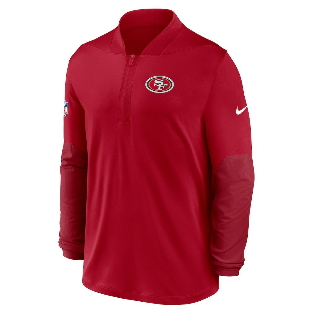 San Francisco 49ers Nike Sideline Dri-FIT Half-Zip Pullover