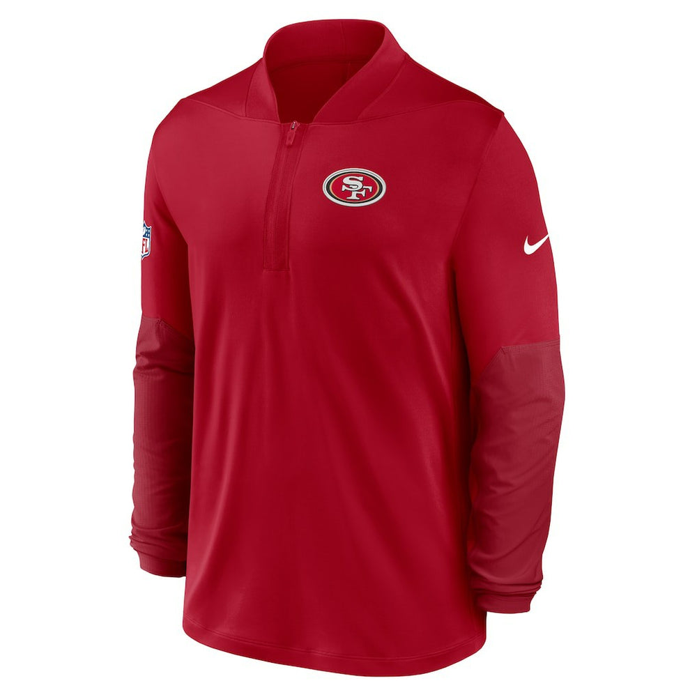 San Francisco 49ers Nike Sideline Dri-FIT Half-Zip Pullover