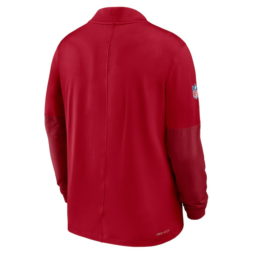 San Francisco 49ers Nike Sideline Dri-FIT Half-Zip Pullover