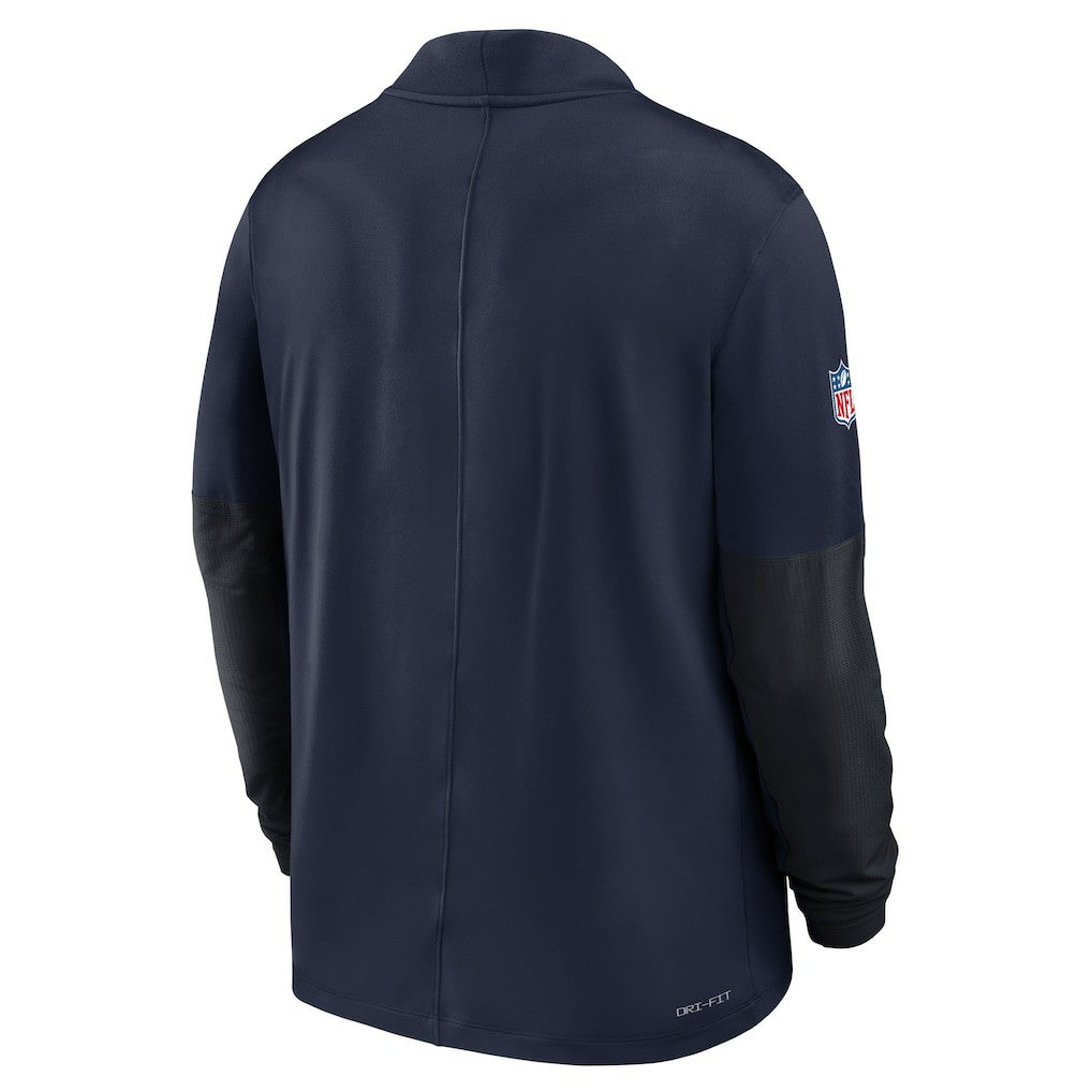 Seattle Seahawks Nike Sideline Dri-FIT Half-Zip Pullover