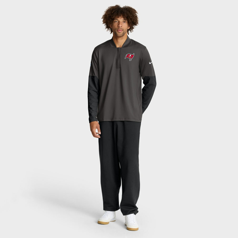 Tampa Bay Buccaneers Nike Sideline Dri-FIT Half-Zip Pullover
