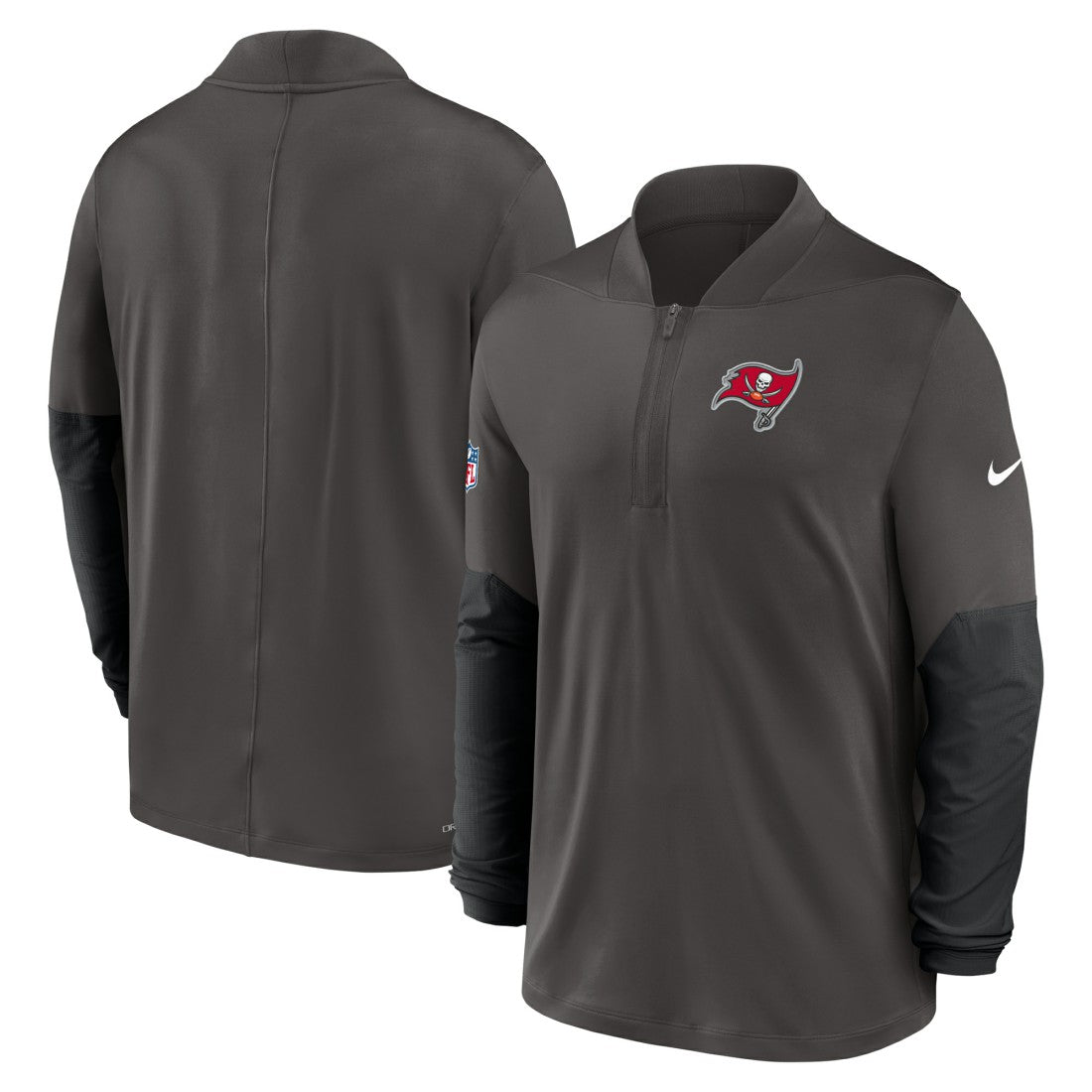 Tampa Bay Buccaneers Nike Sideline Dri-FIT Half-Zip Pullover
