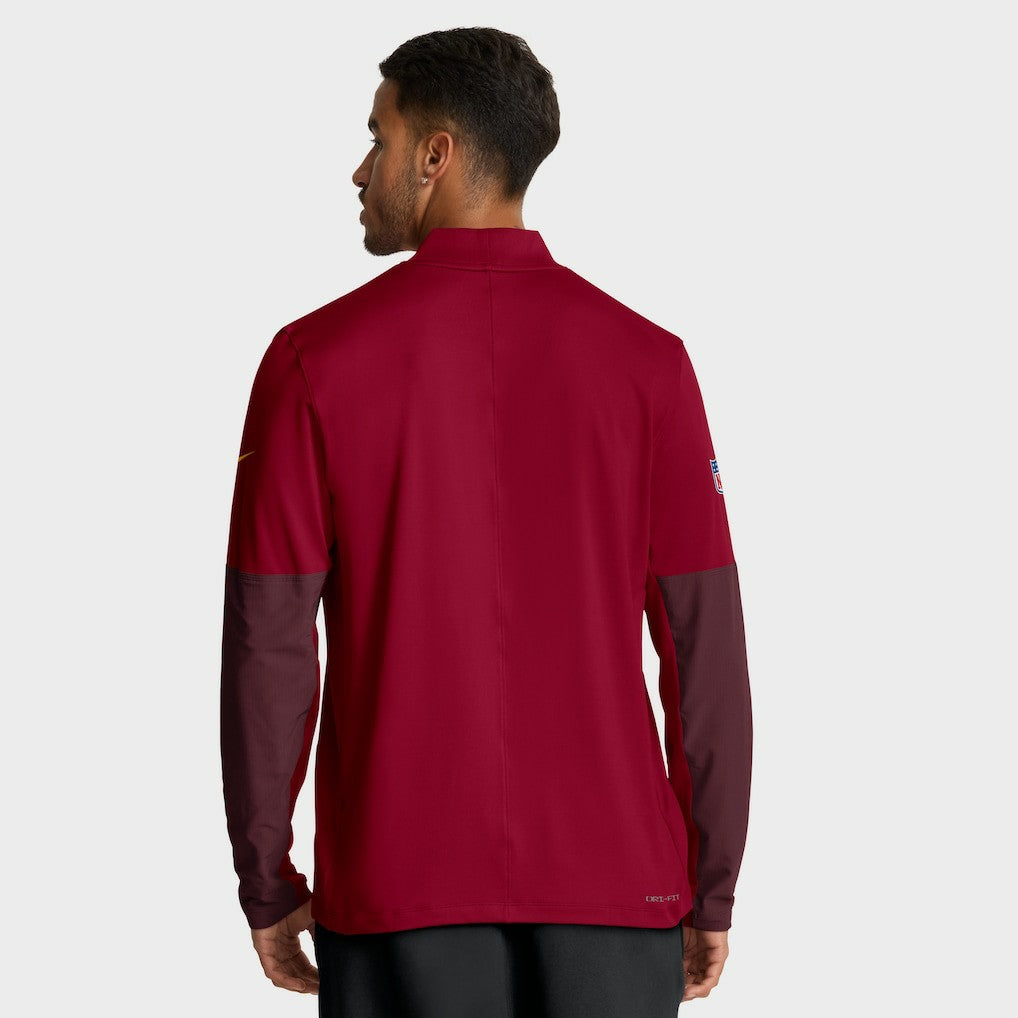 Washington Commanders Nike Sideline Dri-FIT Half-Zip Pullover
