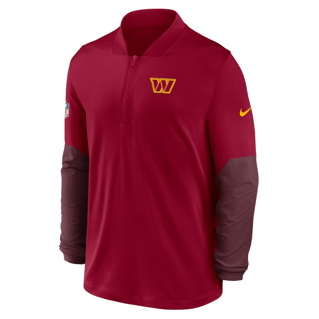 Washington Commanders Nike Sideline Dri-FIT Half-Zip Pullover