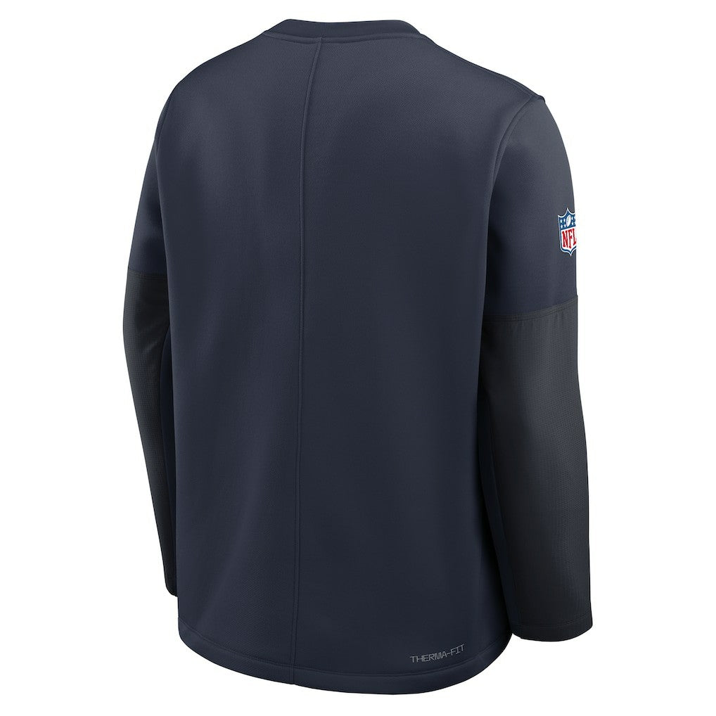 Chicago Bears Nike Sideline Coach Therma-FIT Long Sleeve T-Shirt