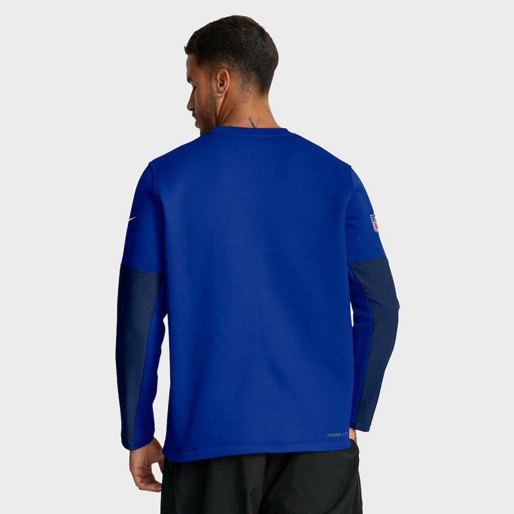 Buffalo Bills Nike Sideline Coach Therma-FIT Long Sleeve T-Shirt